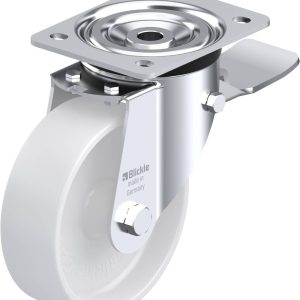 Blickle 54064 L-PO 150G-ST Kółko skrętne z hamulcem Średnica koła: 150 mm Maksymalne obciążenie: 400 kg 1 szt. Blickle 54064 L-PO 150G-ST Kółko skrętne z hamulcem Średnica koła: 150 mm Maksymalne obciążenie: 400 kg 1 szt.