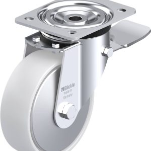 Blickle 54874 L-PO 150R-ST-FA Kółko skrętne z hamulcem Średnica koła: 150 mm Maksymalne obciążenie: 400 kg 1 szt. Blickle 54874 L-PO 150R-ST-FA Kółko skrętne z hamulcem Średnica koła: 150 mm Maksymalne obciążenie: 400 kg 1 szt.