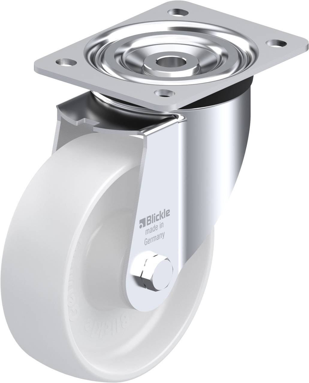 Blickle 101774 L-PO 150XR Kółko skrętne Średnica koła: 150 mm Maksymalne obciążenie: 400 kg 1 szt. - obrazek 1
