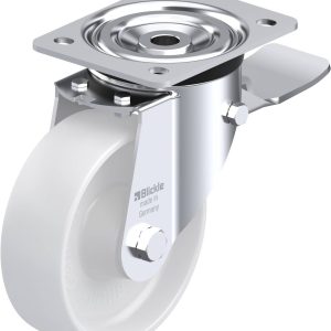Blickle 101766 L-PO 150XR-ST Kółko skrętne z hamulcem Średnica koła: 150 mm Maksymalne obciążenie: 400 kg 1 szt. Blickle 101766 L-PO 150XR-ST Kółko skrętne z hamulcem Średnica koła: 150 mm Maksymalne obciążenie: 400 kg 1 szt.
