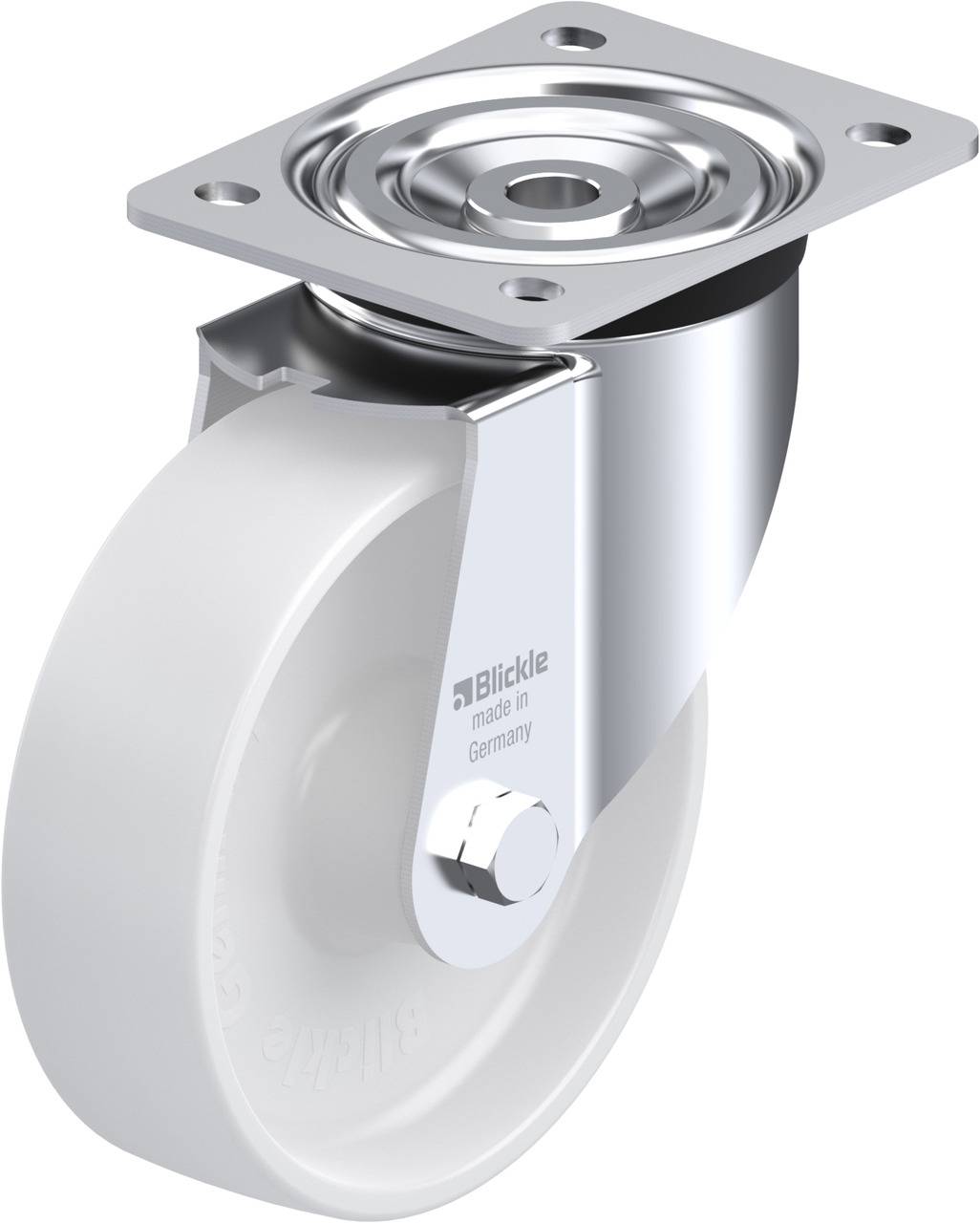 Blickle 681338 L-PO 160XR Kółko skrętne Średnica koła: 160 mm Maksymalne obciążenie: 400 kg 1 szt. - obrazek 1
