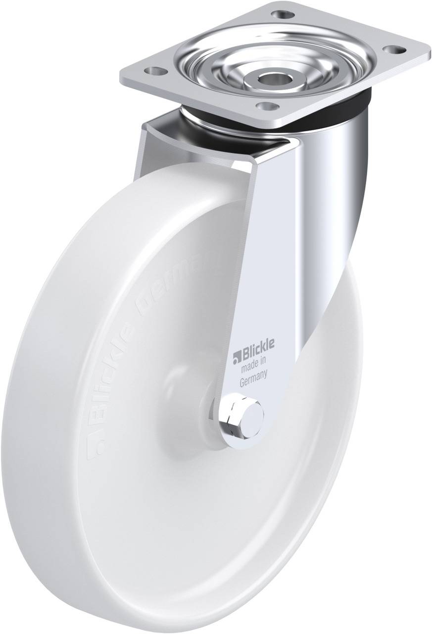 Blickle 73940 L-PO 250G-3 Kółko skrętne Średnica koła: 250 mm Maksymalne obciążenie: 500 kg 1 szt. - obrazek 1