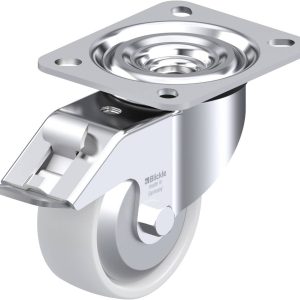 Blickle 310664 L-PO 80G-FI-FA Kółko skrętne z hamulcem Średnica koła: 80 mm Maksymalne obciążenie: 220 kg 1 szt.