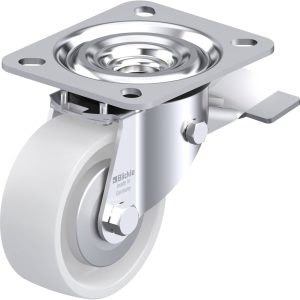 Blickle 852631 L-PO 80KA-ST Kółko skrętne z hamulcem Średnica koła: 80 mm Maksymalne obciążenie: 220 kg 1 szt. Blickle 852631 L-PO 80KA-ST Kółko skrętne z hamulcem Średnica koła: 80 mm Maksymalne obciążenie: 220 kg 1 szt.