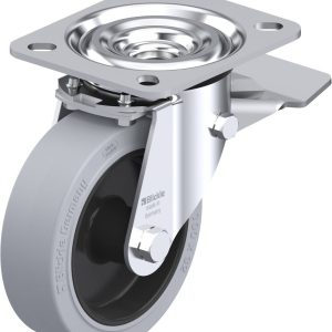 Blickle 420810 L-POEV 100G-ST-SG Kółko skrętne z hamulcem Średnica koła: 100 mm Maksymalne obciążenie: 200 kg 1 szt. Blickle 420810 L-POEV 100G-ST-SG Kółko skrętne z hamulcem Średnica koła: 100 mm Maksymalne obciążenie: 200 kg 1 szt.