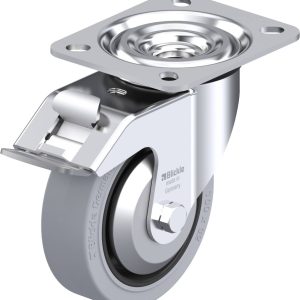 Blickle 314807 L-POEV 100R-FI-SG-FA Kółko skrętne z hamulcem Średnica koła: 100 mm Maksymalne obciążenie: 200 kg 1 szt.