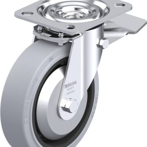 Blickle 651570 L-POEV 125KA-ST-SG-FA Kółko skrętne z hamulcem Średnica koła: 125 mm Maksymalne obciążenie: 250 kg 1 szt. Blickle 651570 L-POEV 125KA-ST-SG-FA Kółko skrętne z hamulcem Średnica koła: 125 mm Maksymalne obciążenie: 250 kg 1 szt.