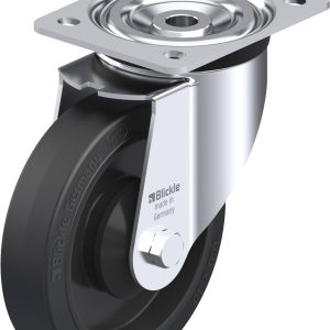Blickle 754962 L-POEV 161KA Kółko skrętne Średnica koła: 160 mm Maksymalne obciążenie: 320 kg 1 szt.