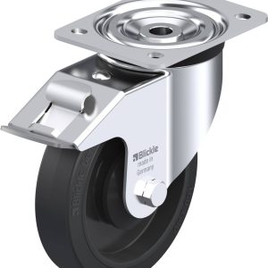 Blickle 754963 L-POEV 161KA-FI Kółko skrętne z hamulcem Średnica koła: 160 mm Maksymalne obciążenie: 320 kg 1 szt.