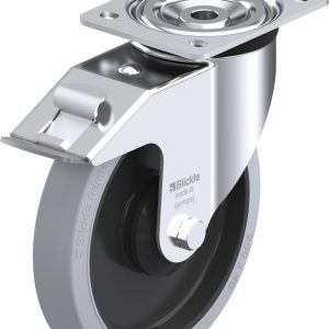 Blickle 850715 L-POEV 201KA-FI-SG Kółko skrętne z hamulcem Średnica koła: 200 mm Maksymalne obciążenie: 400 kg 1 szt. Blickle 850715 L-POEV 201KA-FI-SG Kółko skrętne z hamulcem Średnica koła: 200 mm Maksymalne obciążenie: 400 kg 1 szt.