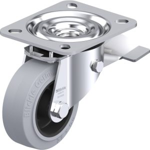 Blickle 850440 L-POEV 80G-ST-SG Kółko skrętne z hamulcem Średnica koła: 80 mm Maksymalne obciążenie: 140 kg 1 szt.