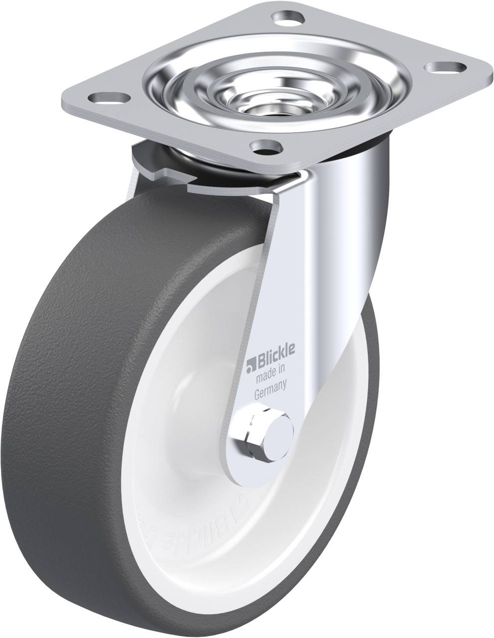 Blickle 44503 L-POTH 125G Kółko skrętne Średnica koła: 125 mm Maksymalne obciążenie: 250 kg 1 szt. - obrazek 1