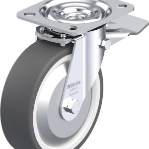 Blickle 290676 L-POTH 125KA-ST-FA Kółko skrętne z hamulcem Średnica koła: 125 mm Maksymalne obciążenie: 250 kg 1 szt.