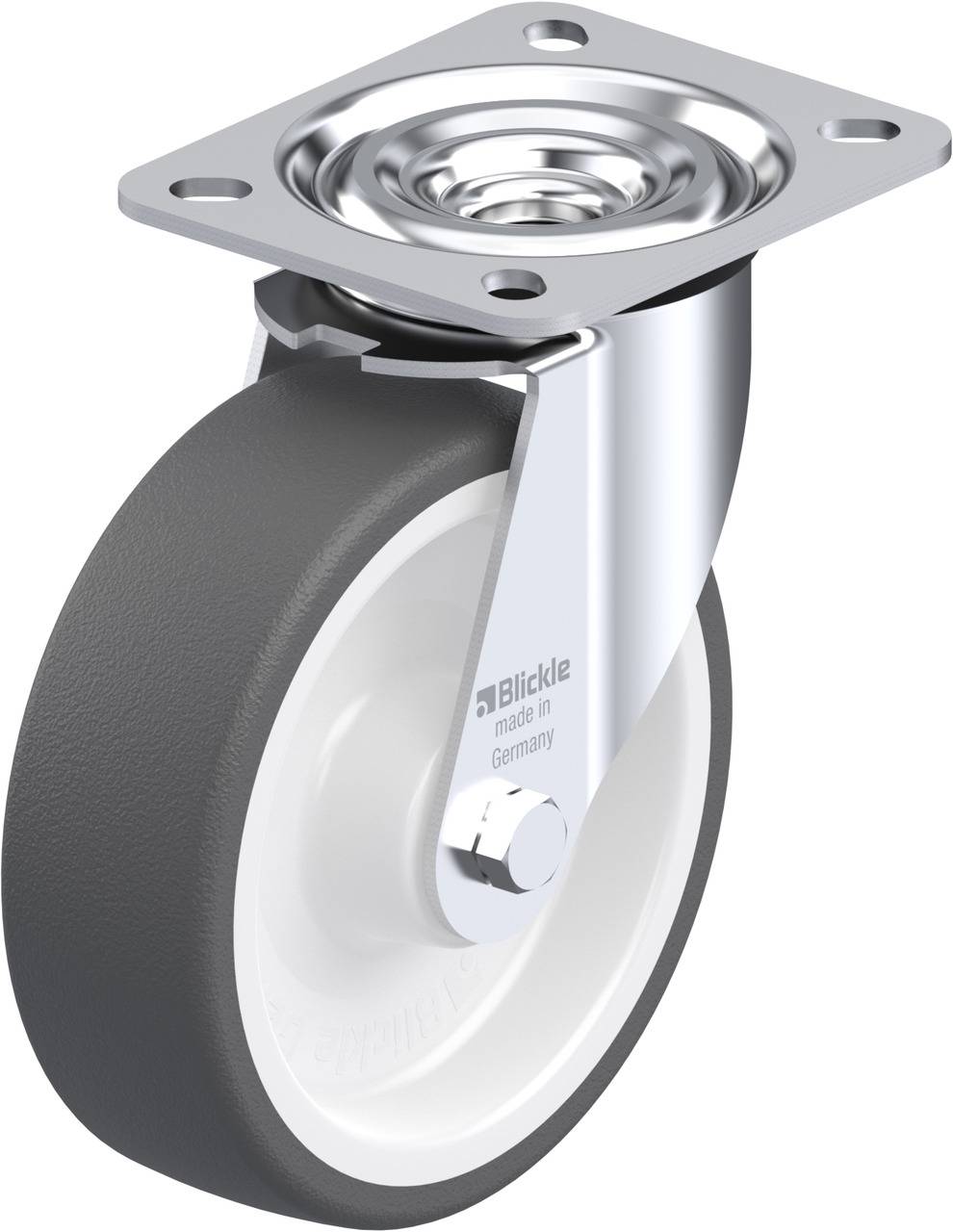 Blickle 44511 L-POTH 125R Kółko skrętne Średnica koła: 125 mm Maksymalne obciążenie: 250 kg 1 szt. - obrazek 1