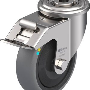 Blickle 853611 LEXR-TPA 102KFD-FI-ELS Kółko skrętne z hamulcem Średnica koła: 100 mm Maksymalne obciążenie: 70 kg 1 szt.