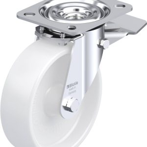 Blickle 762796 L-PPN 125G-ST Kółko skrętne z hamulcem Średnica koła: 125 mm Maksymalne obciążenie: 200 kg 1 szt. Blickle 762796 L-PPN 125G-ST Kółko skrętne z hamulcem Średnica koła: 125 mm Maksymalne obciążenie: 200 kg 1 szt.