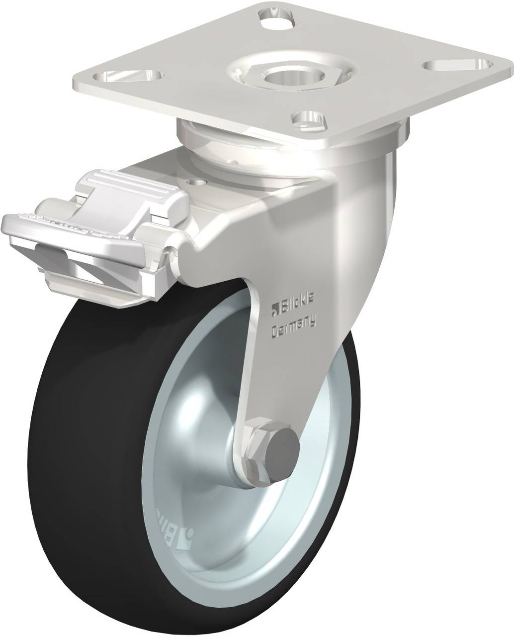 Blickle 754984 LPXA-PATH 75G-FI Kółko skrętne z hamulcem Średnica koła: 75 mm Maksymalne obciążenie: 75 kg 1 szt. - obrazek 1