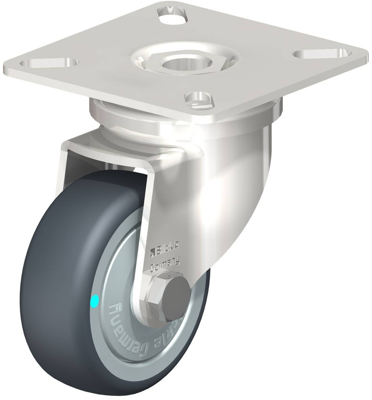 Blickle 754985 LPXA-TPA 50KFD Kółko skrętne Średnica koła: 50 mm Maksymalne obciążenie: 50 kg 1 szt. - obrazek 1