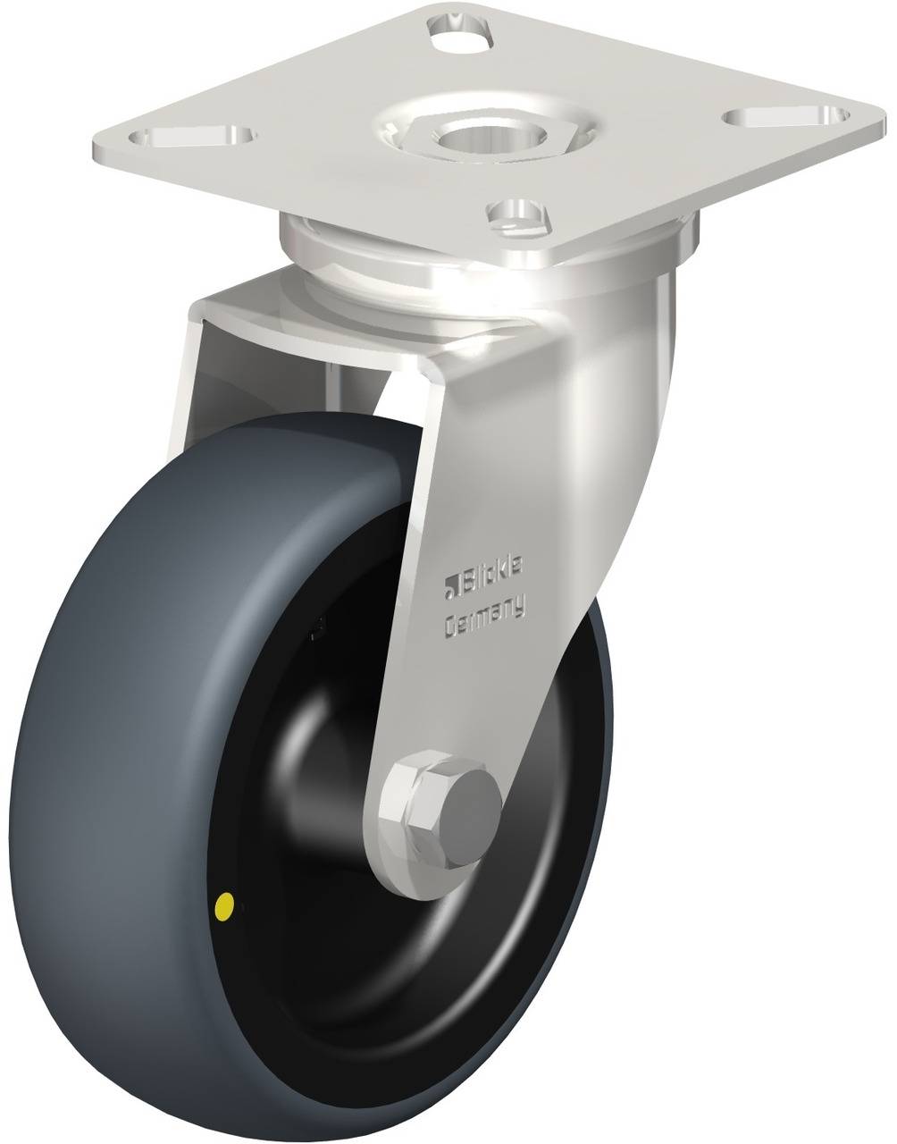 Blickle 853225 LPXA-TPA 75G-ELS Kółko skrętne Średnica koła: 75 mm Maksymalne obciążenie: 50 kg 1 szt. - obrazek 1