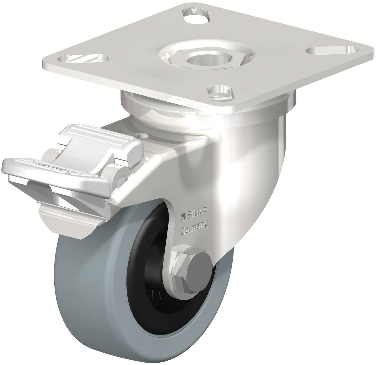 Blickle 754988 LPXA-VPA 50G-FI Kółko skrętne z hamulcem Średnica koła: 50 mm Maksymalne obciążenie: 40 kg 1 szt. - obrazek 1