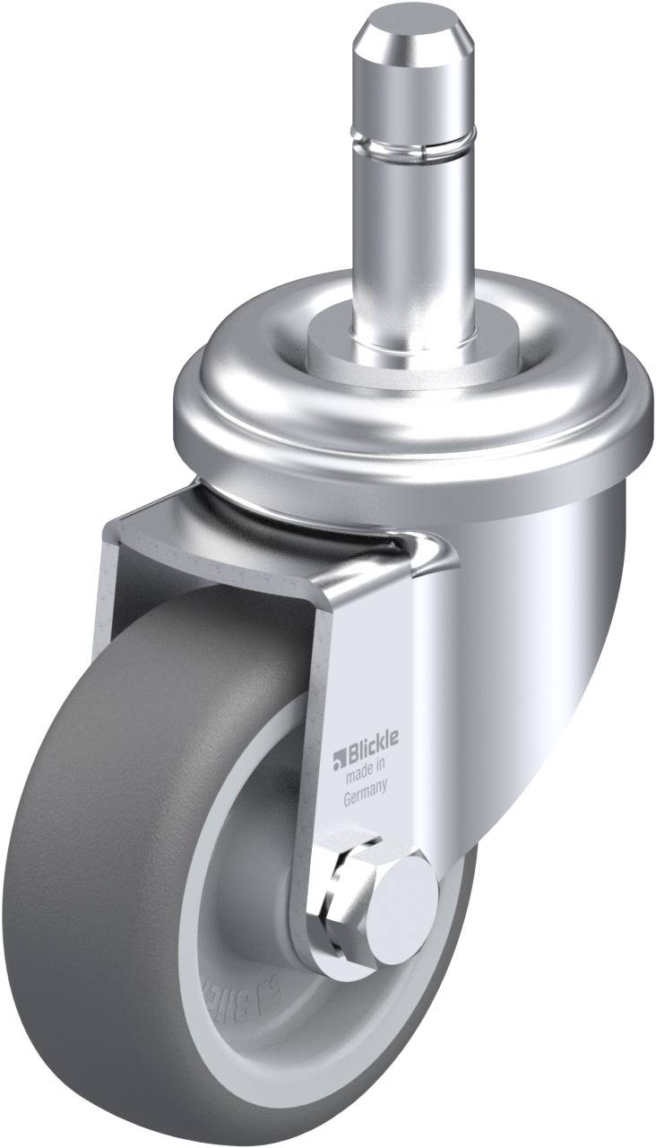 Blickle 848532 LRA-PATH 50G-ES Kółko skrętne Średnica koła: 50 mm Maksymalne obciążenie: 75 kg 1 szt. - obrazek 1