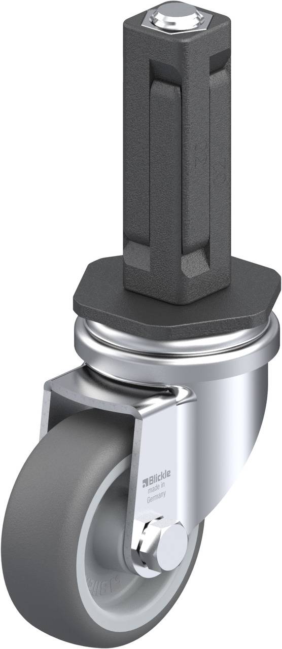 Blickle 848533 LRA-PATH 50G-EV02 Kółko skrętne Średnica koła: 50 mm Maksymalne obciążenie: 75 kg 1 szt. - obrazek 1