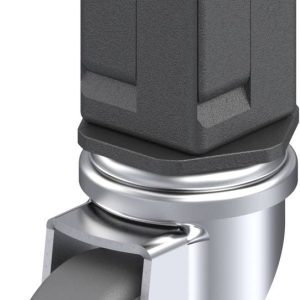 Blickle 848537 LRA-PATH 50G-EV07 Kółko skrętne Średnica koła: 50 mm Maksymalne obciążenie: 75 kg 1 szt.