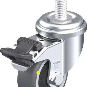 Blickle 848547 LRA-PATH 50KF-FI-ELS-GS10 Kółko skrętne z hamulcem Średnica koła: 50 mm Maksymalne obciążenie: 50 kg 1 sz