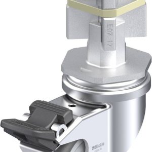 Blickle 848553 LRA-PATH 50KF-FI-E07 Kółko skrętne z hamulcem Średnica koła: 50 mm Maksymalne obciążenie: 75 kg 1 szt.