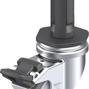 Blickle 848554 LRA-PATH 50KF-FI-ER02 Kółko skrętne z hamulcem Średnica koła: 50 mm Maksymalne obciążenie: 75 kg 1 szt.