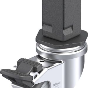 Blickle 848561 LRA-PATH 50KF-FI-EV04 Kółko skrętne z hamulcem Średnica koła: 50 mm Maksymalne obciążenie: 75 kg 1 szt.