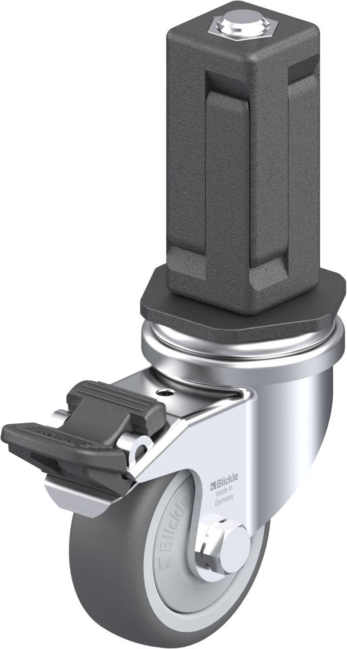 Blickle 848561 LRA-PATH 50KF-FI-EV04 Kółko skrętne z hamulcem Średnica koła: 50 mm Maksymalne obciążenie: 75 kg 1 szt. - obrazek 1