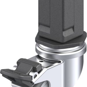 Blickle 848562 LRA-PATH 50KF-FI-EV05 Kółko skrętne z hamulcem Średnica koła: 50 mm Maksymalne obciążenie: 75 kg 1 szt.