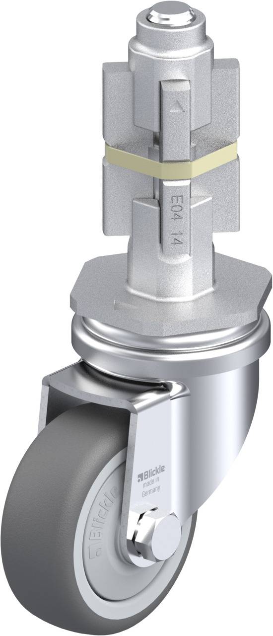 Blickle 848576 LRA-PATH 50KF-E04 Kółko skrętne Średnica koła: 50 mm Maksymalne obciążenie: 75 kg 1 szt. - obrazek 1