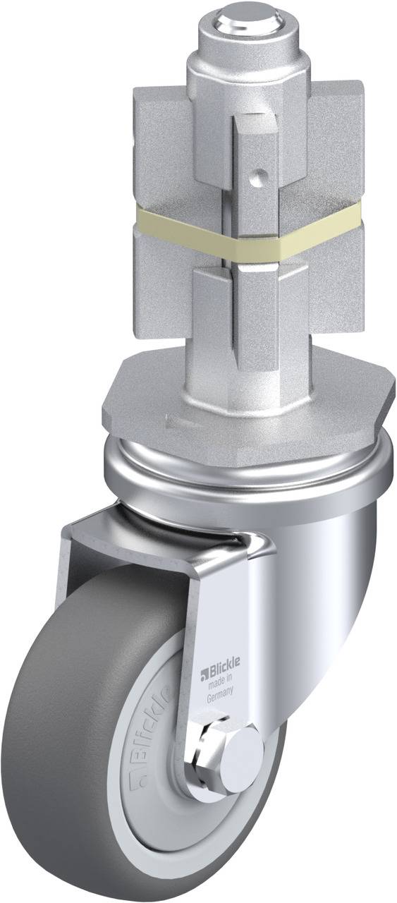 Blickle 848577 LRA-PATH 50KF-E05 Kółko skrętne Średnica koła: 50 mm Maksymalne obciążenie: 75 kg 1 szt. - obrazek 1