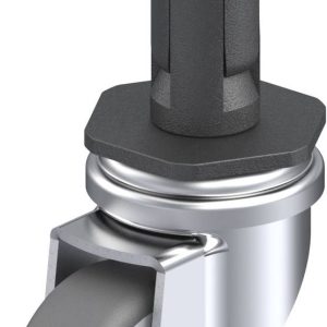 Blickle 848579 LRA-PATH 50KF-ER02 Kółko skrętne Średnica koła: 50 mm Maksymalne obciążenie: 75 kg 1 szt.