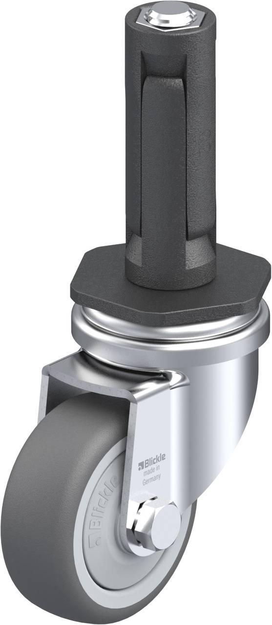 Blickle 848579 LRA-PATH 50KF-ER02 Kółko skrętne Średnica koła: 50 mm Maksymalne obciążenie: 75 kg 1 szt. - obrazek 1