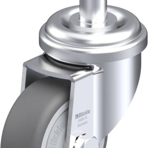 Blickle 848583 LRA-PATH 50KF-ES Kółko skrętne Średnica koła: 50 mm Maksymalne obciążenie: 75 kg 1 szt.