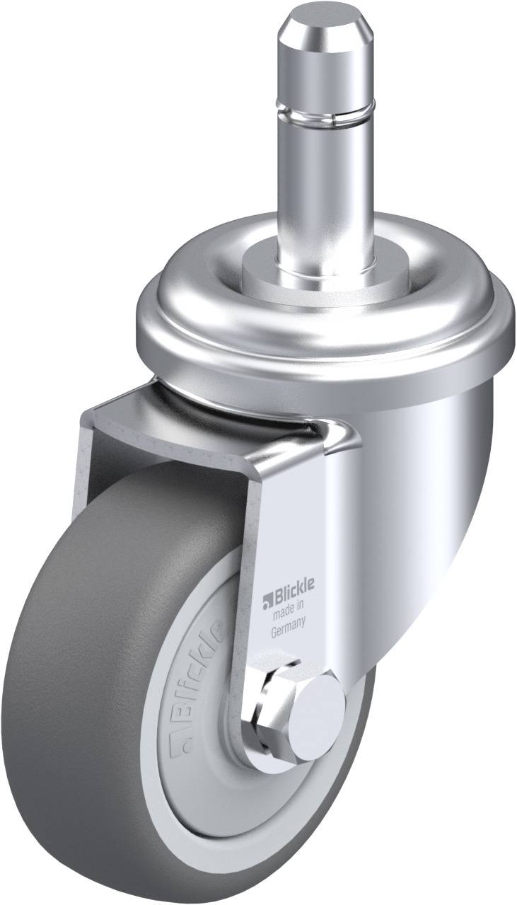 Blickle 848583 LRA-PATH 50KF-ES Kółko skrętne Średnica koła: 50 mm Maksymalne obciążenie: 75 kg 1 szt. - obrazek 1