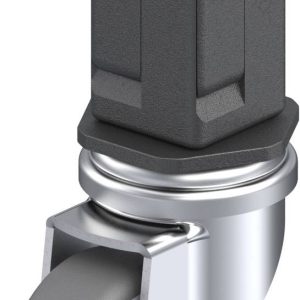 Blickle 848587 LRA-PATH 50KF-EV05 Kółko skrętne Średnica koła: 50 mm Maksymalne obciążenie: 75 kg 1 szt.