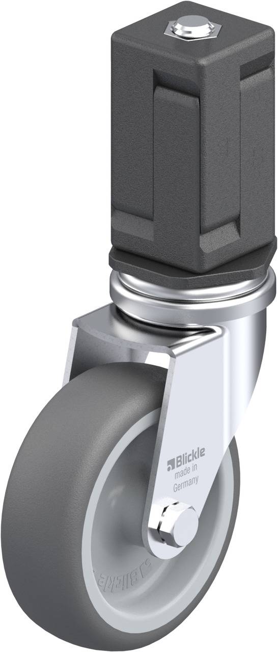 Blickle 848622 LRA-PATH 75G-EV07 Kółko skrętne Średnica koła: 75 mm Maksymalne obciążenie: 75 kg 1 szt. - obrazek 1