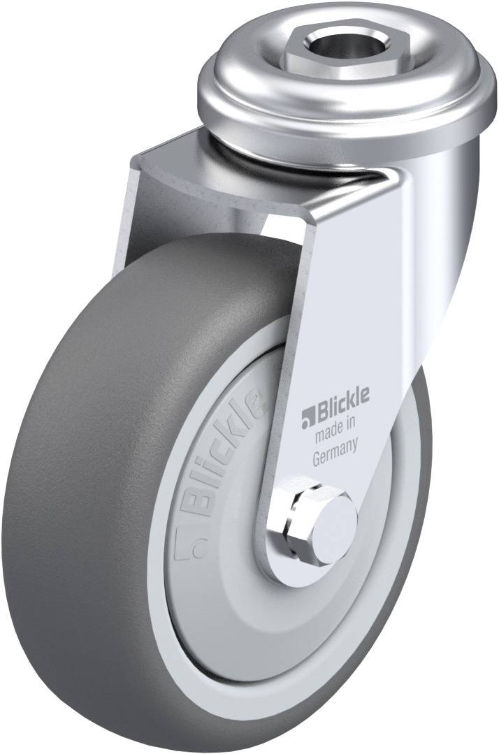Blickle 757098 LRA-PATH 75KF Kółko skrętne Średnica koła: 75 mm Maksymalne obciążenie: 75 kg 1 szt. - obrazek 1
