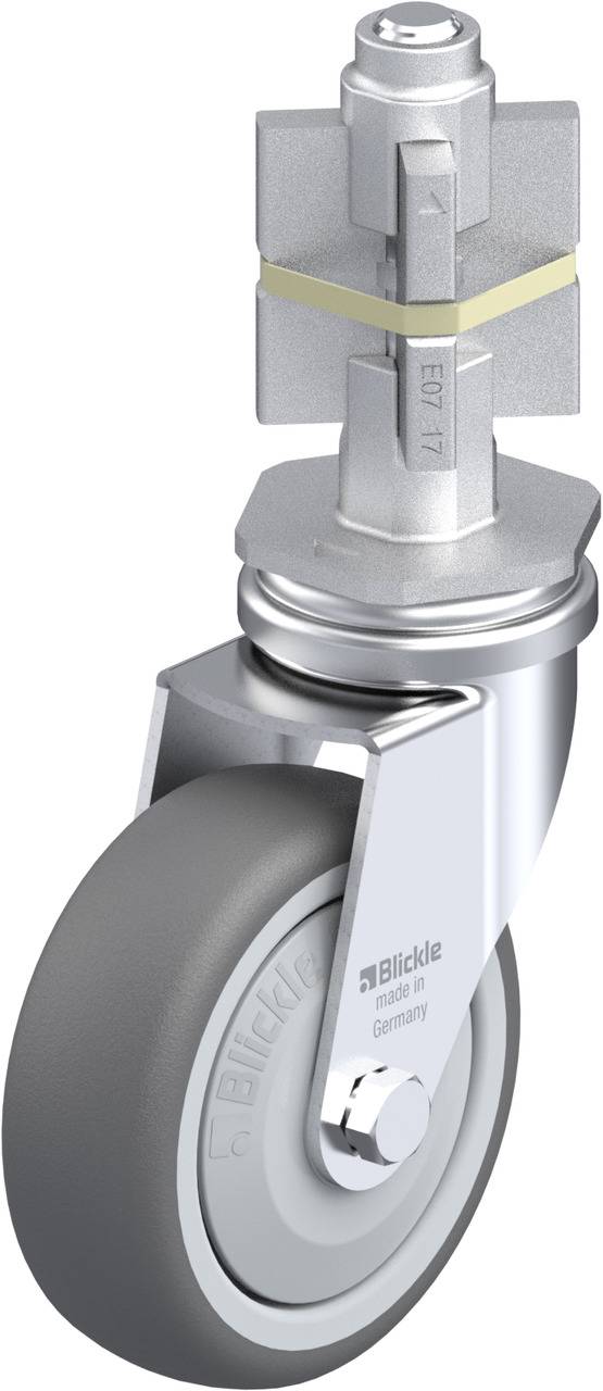 Blickle 848663 LRA-PATH 75KF-E07 Kółko skrętne Średnica koła: 75 mm Maksymalne obciążenie: 75 kg 1 szt. - obrazek 1