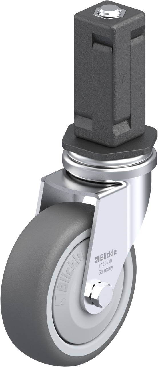 Blickle 848671 LRA-PATH 75KF-EV04 Kółko skrętne Średnica koła: 75 mm Maksymalne obciążenie: 75 kg 1 szt. - obrazek 1