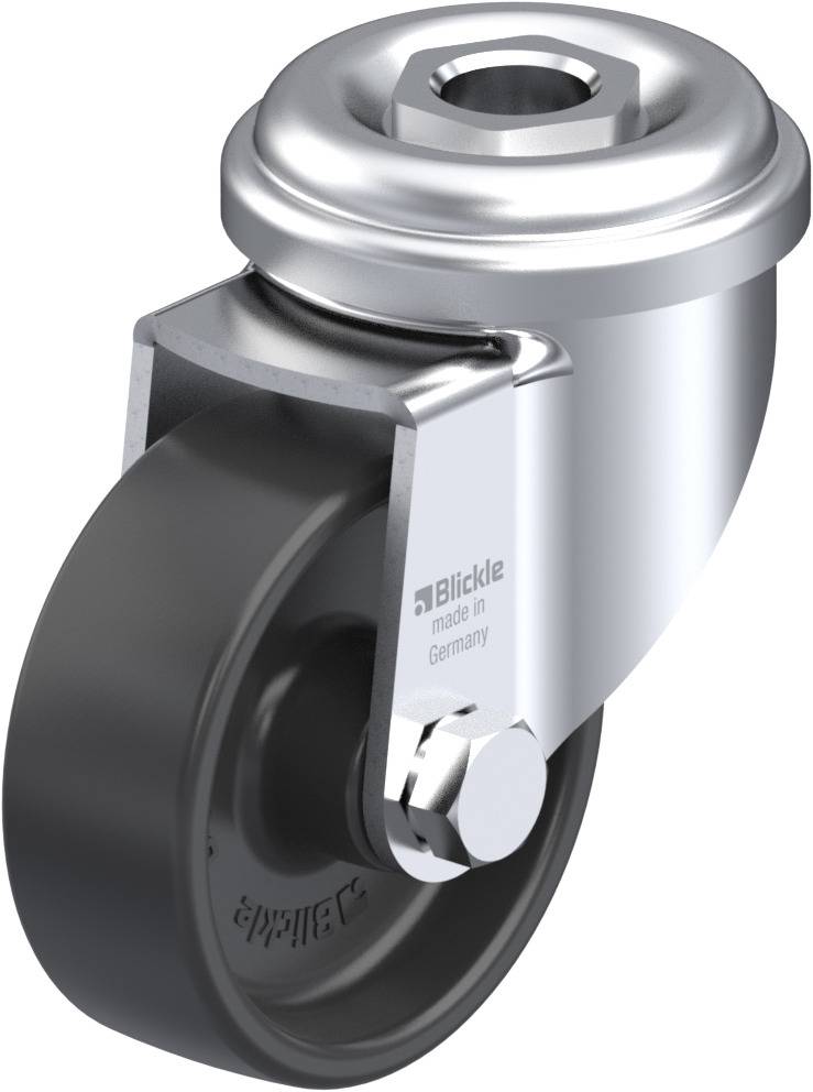 Blickle 275214 LRA-POA 50G Kółko skrętne Średnica koła: 50 mm Maksymalne obciążenie: 75 kg 1 szt. - obrazek 1