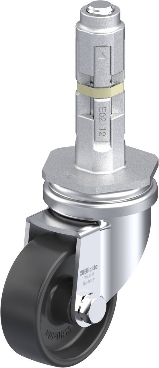 Blickle 292797 LRA-POA 50G-E02 Kółko skrętne Średnica koła: 50 mm Maksymalne obciążenie: 75 kg 1 szt. - obrazek 1