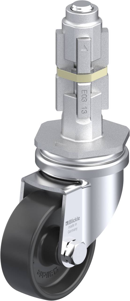 Blickle 526285 LRA-POA 50G-E03 Kółko skrętne Średnica koła: 50 mm Maksymalne obciążenie: 75 kg 1 szt. - obrazek 1