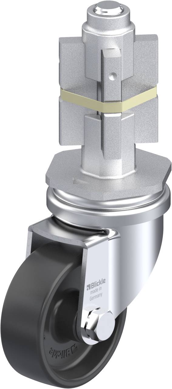 Blickle 378604 LRA-POA 50G-E05 Kółko skrętne Średnica koła: 50 mm Maksymalne obciążenie: 75 kg 1 szt. - obrazek 1