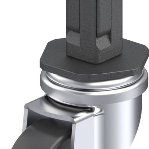 Blickle 848959 LRA-POA 50G-EV02 Kółko skrętne Średnica koła: 50 mm Maksymalne obciążenie: 75 kg 1 szt.