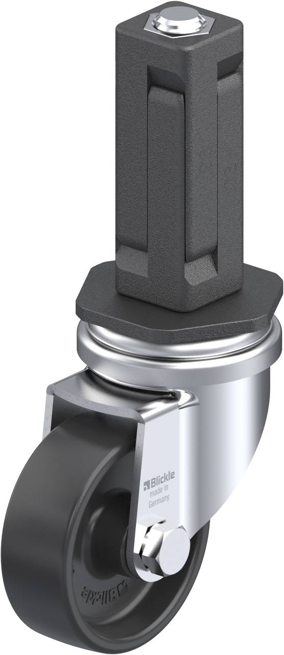 Blickle 848960 LRA-POA 50G-EV03 Kółko skrętne Średnica koła: 50 mm Maksymalne obciążenie: 75 kg 1 szt. - obrazek 1